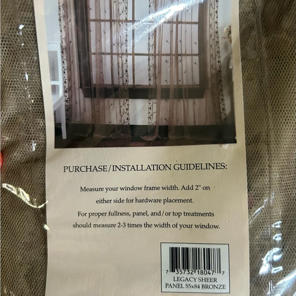 Legacy taupe sheer